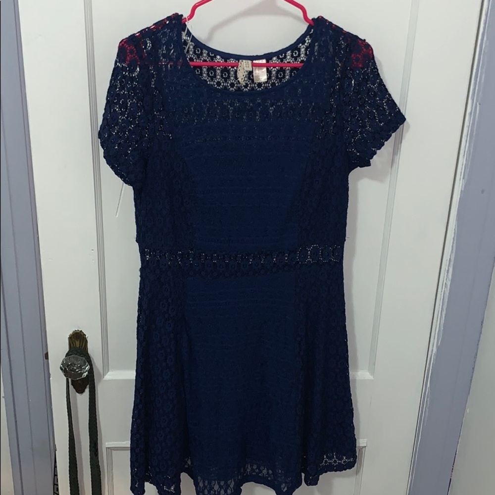 Forever 21 Navy Blue Dress